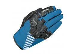 Racer PRO modré motokrosové rukavice