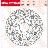 TRW MSW257RAC brzdový kotouč, přední KAWASAKI ZX 6R 636 NINJA rok 05-06