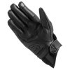 Kožené rukavice Rebelhorn Patrol Long, krátké černé rukavice na motorku