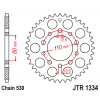 JT JTR1334.43 Zadní kolečko (rozeta), 43 zubů, 530 HONDA CBR 600F 87-90, VF 1000F 84-87