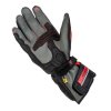 Kožené rukavice Rebelhorn ST LONG černé šedé fluo červené rukavice