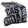 Cassida Cross Cup Sonic šedá matná černá krossová helma