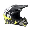 IMX FMX-01 JUNIOR BLACK/WHITE/FLO YELLOW/GREY dětská helma