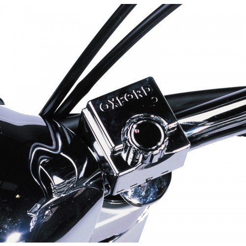 Oxford Essential Cruiser verwarmde manchetten met bedieningspaneel voor 25,4 mm (inch) stuur - OF697