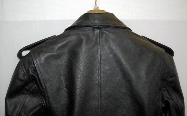 Kožený křivák Protect s chrániči, kožená motorkářská bunda chopper