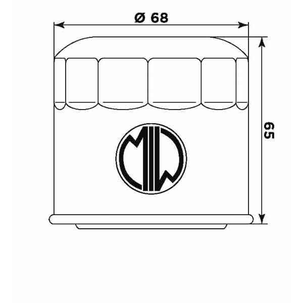 MIW MEIWA olejový fitr S3011 SUZUKI GSX/GSXR/SV/TL/VZ/VS