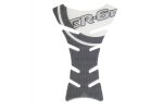 285 TWOEIGHTFIVE tankpad Kawasaki ER-6n - carbon-stříbrný transparentní 205x135 mm
