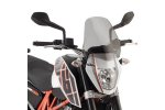 Kappa 245AK přední plexi zatmavené 33,5 x 29 cm (VxŠ) KTM DUKE 690 (12-19), SUZUKI GSR 600 (06-11), YAMAHA MT 03 660 (06-14) KAWASAKI ER - 6F 650 rok 06-08