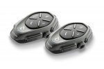 Bluetooth handsfree pro uzavřené a otevřené přilby CellularLine Interphone TOUR Twin Pack