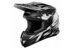 Cassida Cross Cup TWO šedá matná černá krosová helma, přilba na motorku