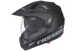 Cassida Tour 1.1 černá matná, plexi s přípravou pro Pinlock enduro helma