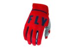 FLY RACING LITE 2020 rukavice na motokros, barva červená šedá navy