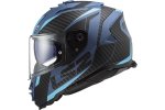 LS2 FF800 STORM RACER MATT BLUE matná modrá integrální helma