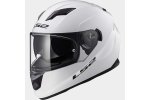LS2 FF320 STREAM EVO GLOSS WHITE lesklá bílá integrální helma na motorku