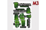 Samolepky Monster M3
