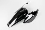 UFO zadní blatník KTM SX 03-06, EXC 03-07 blatník s boky, barva černá