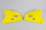 UFO kryt chladiče SUZUKI RM 125/250 01-17, barva žlutá