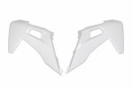 UFO kryt chladiče HUSQVARNA TC 125/250 19-20, FC 250/350/450 19-20, barva bílá