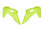 UFO kryt chladiče HUSQVARNA TC 125/250 19-20, FC 250/350/450 19-20, barva žlutá fluo