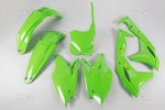UFO kompletní plasty KAWASAKI KXF 250 17, barva zelená