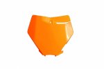 UFO tabulka pod startovní číslo KTM SX/SXF 19-20, barva oranžová fluo
