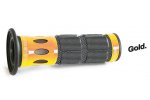 PROGRIP gripy PG744 SCOOTER ALU (22+25mm, délka 115mm) barva žlutá (jednodílné) (744-121)