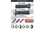 PROGRIP gripy PG709 OFF ROAD se zámkem SCS LOCK ON + 6 adaptérů plynu (22+25mm) barva šedá (709-108)