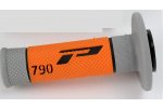 PROGRIP gripy PG790 OFF ROAD (22+25mm, délka 115mm) barva černá/šedá/oranžová (trojdílné) (790-240) (PG790/2)