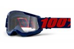 100% MX brýle STRATA 2 brýle Masego, čiré plexi
