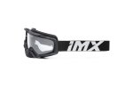 IMX DUST BLACK MATT/WHITE brýle - sklo DARK SMOKE + CLEAR (2 SZYBY W ZESTAWIE)