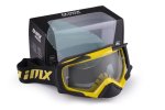 IMX DUST YELLOW/BLACK MATT brýle - sklo DARK SMOKE + CLEAR