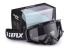 IMX DUST BLACK brýle - sklo DARK SMOKE + CLEAR