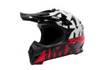 IMX FMX-02 BLACK/WHITE/FLO RED/GREY GLOSS GRAPHIC helma