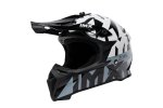 IMX FMX-02 BLACK/WHITE/GREY/METALLIC GREY GLOSS GRAPHIC helma