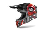 Airoh 2023 motokros helma WRAAP Alien červená / matná