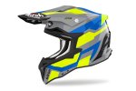 Airoh 2023 motokros helma STRYCKER GLAM žlutá / modrá