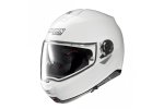 Moto helma Nolan N100-5 Classic N-Com Metal White 5