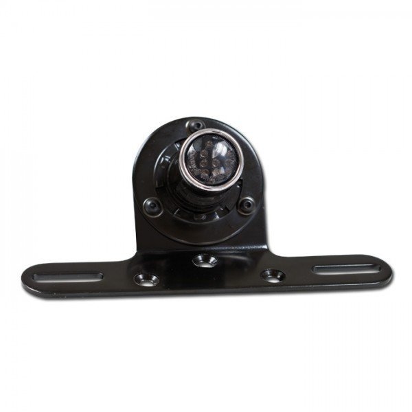 HSM LED zadní světlo Gun, černé, tónované sklo, Ø 30 mm