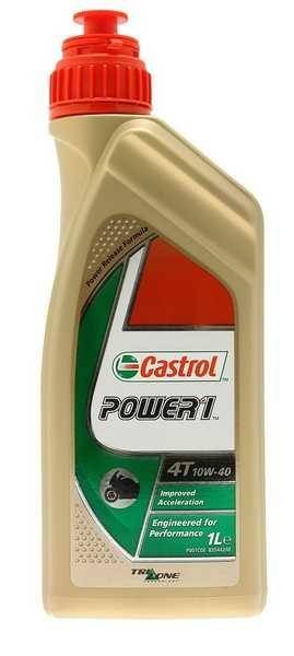 Castrol Power 1 4T 10W40 1 litr, olej pro motorky PIAGGIO (motocarri) PIAGGIO motocarri APE 150 C 1/2/3 rok všechny roky