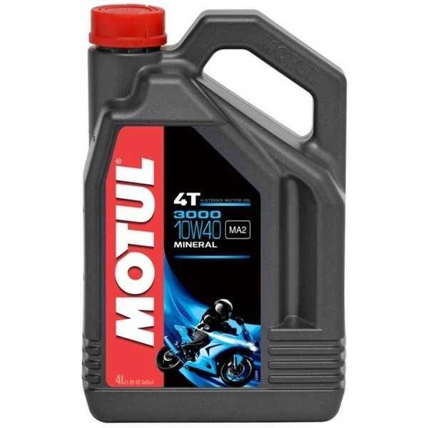 MOTUL 3000 4T 10W40 4 litry, olej pro motorky HONDA SLR 650 rok 97-08