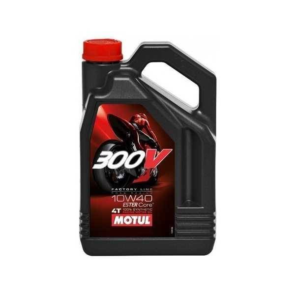 MOTUL 300V 4T 10W40 Factory Line Road Racing 4 litry, olej pro motorky HONDA CB 1000 R rok 08-22