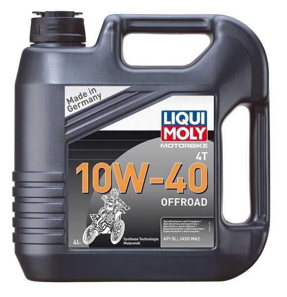 LIQUI MOLY Motorbike 4T 10W40 Offroad - plně syntetický motorový olej 4 l