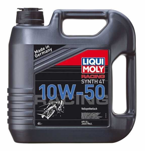 LIQUI MOLY Motorbike 4T Synth 10W50 Race - plně syntetický motorový olej 4 l