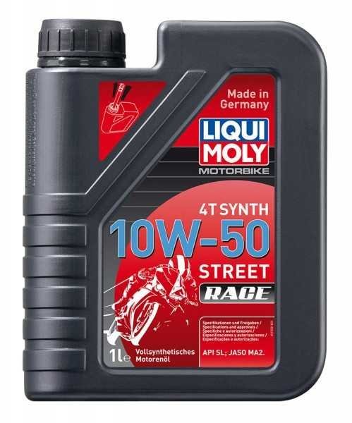 LIQUI MOLY Motorbike 4T Synth 10W50 Race - plně syntetický motorový olej 1 l
