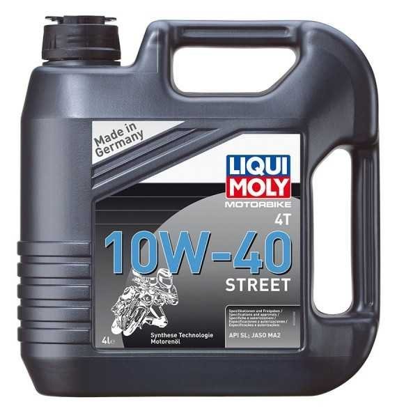 LIQUI MOLY Motorbike 4T 10W40 Street polosyntetický motorový olej 4 l