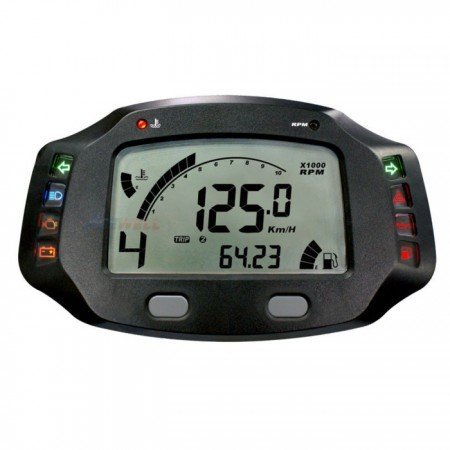 Výrobce neuveden Multifunkční ACE-7659-HB,černý, tachometr, otáčkoměr, teplota...