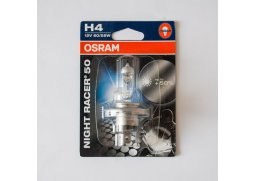 OSRAM žárovka H4 60/55W 12V P43T NIGHT RACER +50% svítivost