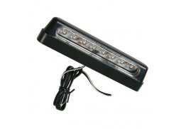 Univerzální zadní bílé LED osvětlení SPZ (8x LED), vzdálenost šroubů 101 mm