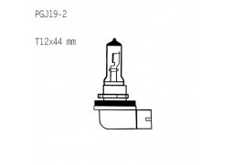 Žárovka 12V55W, H11, PGJ19-2 Ø=12x44mm