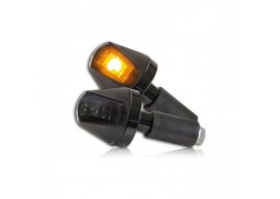 Blinkr do řídítek Knight, LED, černé